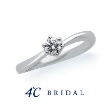 ４℃　ＢＲＩＤＡＬ（ヨンドシーブライダル）:【アクアリリー】ーありのままの美しさー　婚約指輪