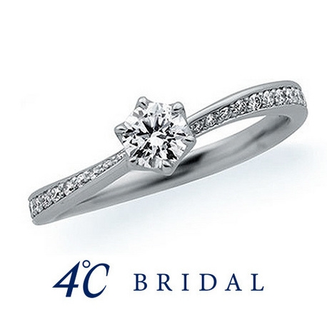 ４℃　ＢＲＩＤＡＬ（ヨンドシーブライダル）:【アクアリリー】 ーありのままの美しさー　婚約指輪
