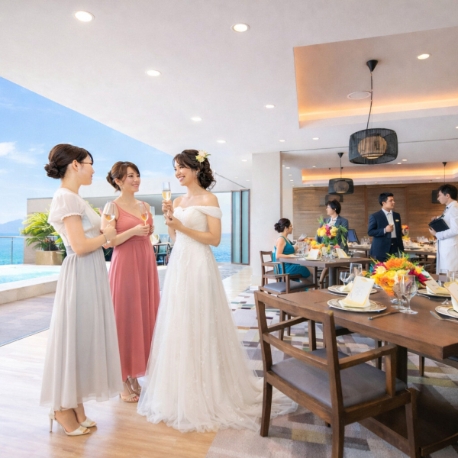 ブエナスタ：【最大165万優待】非日常リゾ婚×花火×豪華試食＊2万円ギフト付