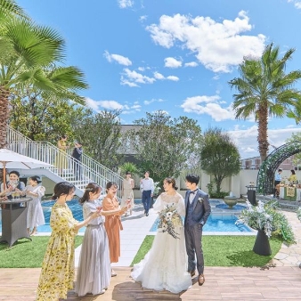 ララシャンス 迎賓館:【ゲスト人数30名～50名迄で検討の方にオススメ】親しい方と等身大の自分で♪【最大145万円特典】