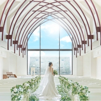 結婚式場：＼当館人気No.1フェア／圧巻*チャペル見学×最大200万円*3万試食