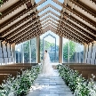 結婚式場:【新チャペルOPEN】25大特典×緑*光*参加型Wedding体験&3万試食