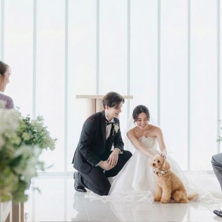 The Opera（オペラ）：【ペットと一緒の挙式が叶う♪】安心相談×1組貸切★特典付