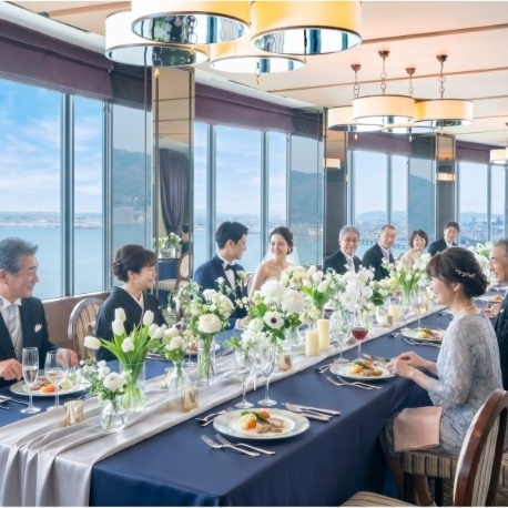 びわ湖大津プリンスホテル：【6名～OK！】びわ湖絶景と美食を楽しむ少人数婚フェア