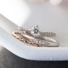 工房 茶ぼう:寄り添うリング【ネルネル】