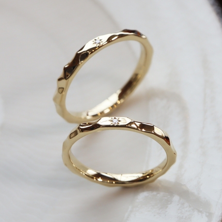工房　茶ぼう:トントンカンカン結婚指輪