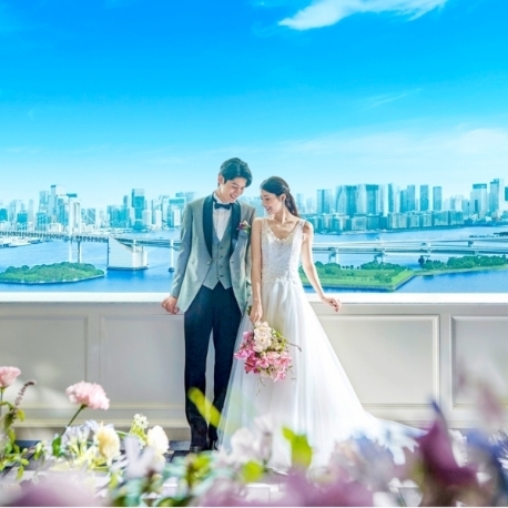 グランドニッコー東京 台場：【GW限定】1軒目見学で衣裳20万×最大100万優待◆26年秋婚もお得