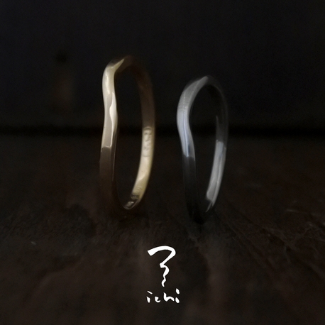 ＜波／なみ＞Pt 緩やかな揺らぎで手元をエレガントな印象に