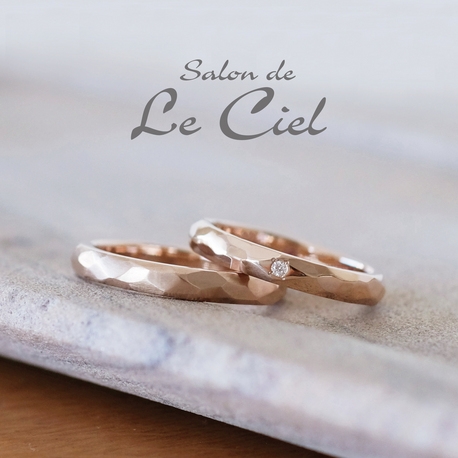 Ｓａｌｏｎ　ｄｅ　Ｌｅ　Ｃｉｅｌ（ブライダルリング専門店　サロン・ド・ルシェル）:【手作り】キラめく面は二人の手作りの証♪削った形が指輪になる感動を味わって