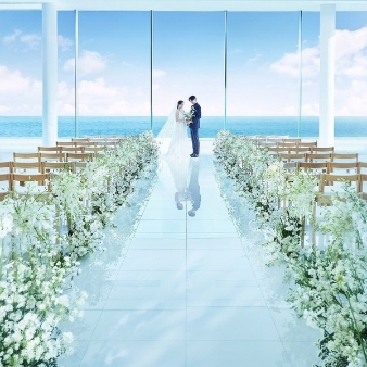 結婚式場：【リニューアル特典】白亜のチャペル×牛フィレ＆フォアグラ試食