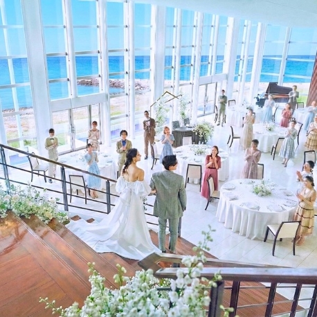 エシェル ドゥ アンジェ：全館ALL解放★海の上のチャペル×大階段×贅沢フレンチ試食