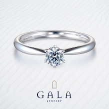 【GALA】ダイヤモンドの輝きを堪能♪クラシカルなエンゲージリング＊