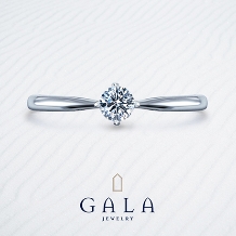 【GALA】ダイヤモンドの輝きを堪能♪クラシカルなエンゲージリング＊