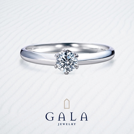 ＧＡＬＡ　ＪＥＷＥＬＲＹ:【GALA】伝統的な立て爪スタイル！婚約指輪といえばこのデザイン☆
