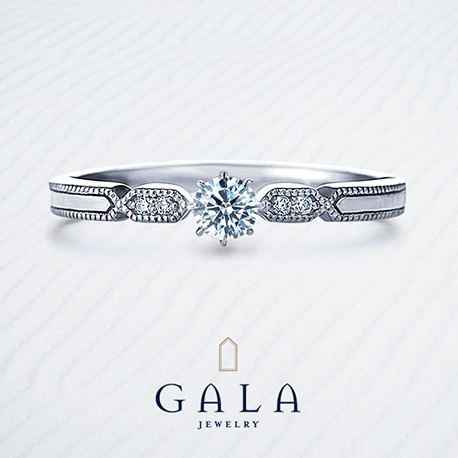 ＧＡＬＡ　ＪＥＷＥＬＲＹ:【GALA】ダイヤモンドの輝きを堪能できる！キュートデザイン＊*