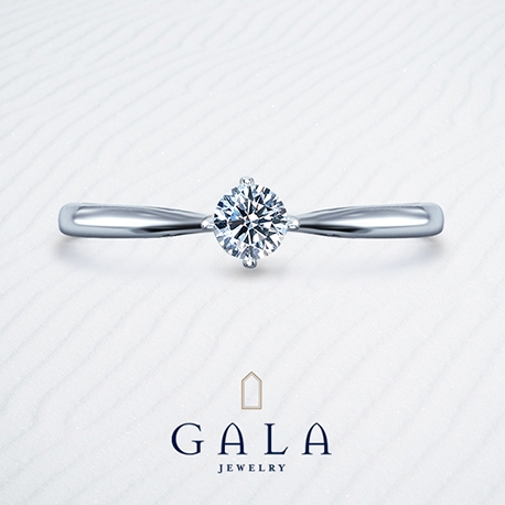ＧＡＬＡ　ＪＥＷＥＬＲＹ:【GALA】ダイヤモンドの輝きを堪能♪クラシカルなエンゲージリング＊
