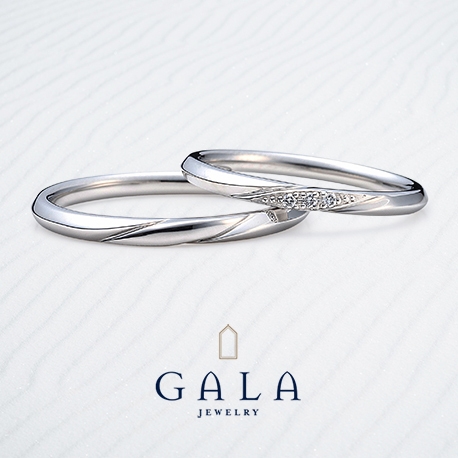 ＧＡＬＡ　ＪＥＷＥＬＲＹ:【GALA】「心の綾」をやわらかなウェーブラインで表現