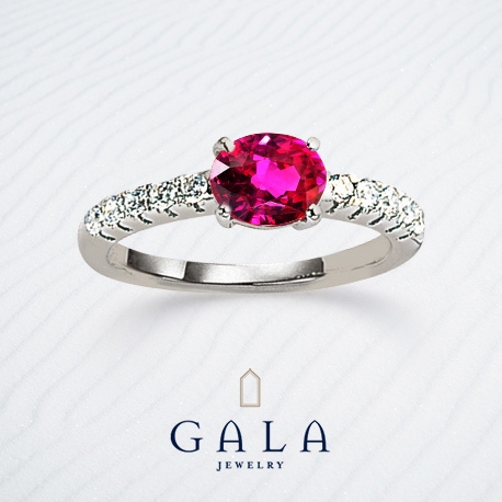 ＧＡＬＡ　ＪＥＷＥＬＲＹ:【GALA】普段使いもできるルビー。日常のコーディネートに洗練されたアクセントを