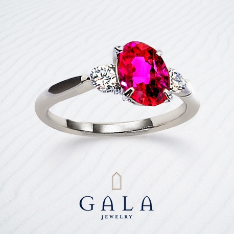 ＧＡＬＡ　ＪＥＷＥＬＲＹ:【GALA】普段使いもできるルビー。日常のコーディネートに洗練されたアクセントを