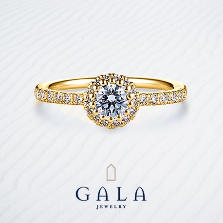 ＧＡＬＡ　ＪＥＷＥＬＲＹ:【GALA】存在感ある輝きを放つ、ゴージャスな取り巻きデザイン！