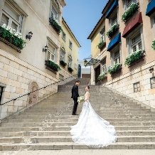 覚王山ル・アンジェ教会／RESTAURANT VITRA NAGOYA:【フォトウエディング】100カットデータ付＊1500デザインのドレスから選べる◎先輩花嫁からも大好評
