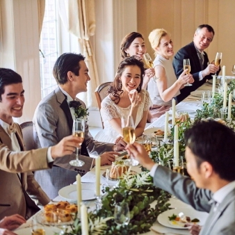 京都ノーザンチャーチ北山教会 / Guest House 北山倶楽部:【86万優待／6名】6名～叶う◎専任牧師が贈る特別な誓い×少人数会場で叶う貸切邸宅ウエディング