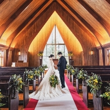 京都ノーザンチャーチ北山教会 / Guest House 北山倶楽部:新春限定【最大103万優待／50名】結婚式時期の料金変動なし！教会口コミ1位緑溢れる独立型教会で感動の誓い