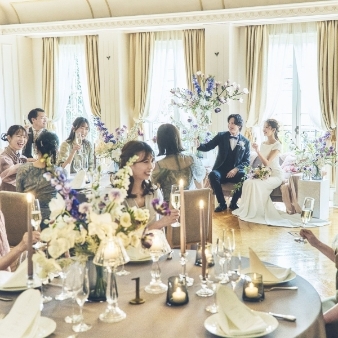 京都ノーザンチャーチ北山教会 / Guest House 北山倶楽部:【86万優待／20名】少人専用会場で叶う◎名店京フレンチ美食のおもてなし×家族と心繋がる感動挙式