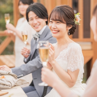 ザ・ハウス・オブ　ブランセ：森のガーデンで味わうデザート付ブライダルフェア