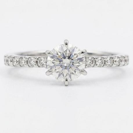 ＬＥＨＡＩＭ（レハイム）:【レハイム】細身アームがセンターダイヤ引き立たせる婚約指輪