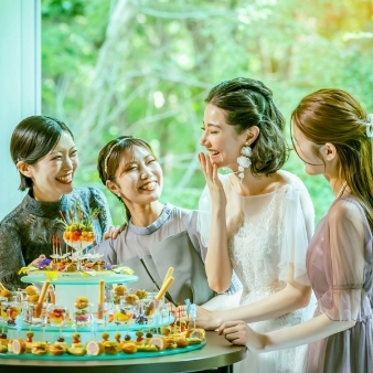 FOREST TERRACE　明治神宮・桃林荘:〈27年3月～5月〉森のバンケット”欅（KEYAKI）”限定 春婚プラン（60名～）:フォレストテラス明治神宮