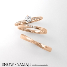 SNOW×YAMAJI（スノウ広島本通店・ジュエリークラフトヤマジ岡山店）:【二人が永遠に結ばれますように】TOWA/永遠