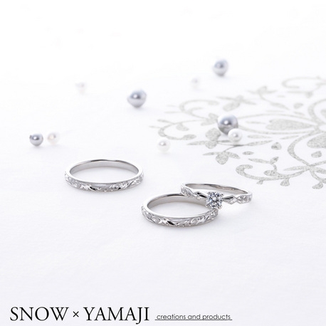 SNOW×YAMAJI（スノウ広島本通店・ジュエリークラフトヤマジ岡山店）:【西洋彫刻の指輪】Conte clasico/コンテクラシコ 唐草模様