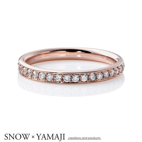 SNOW×YAMAJI（スノウ広島本通店・ジュエリークラフトヤマジ岡山店）:ETERNITY /エタニティ 100×19 ハーフエタニティリング