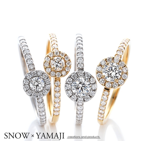 SNOW×YAMAJI（スノウ広島本通店・ジュエリークラフトヤマジ岡山店）:【恋に落ちた一瞬を永遠に閉じこめて】MILCROWN M/ミルクラウン M