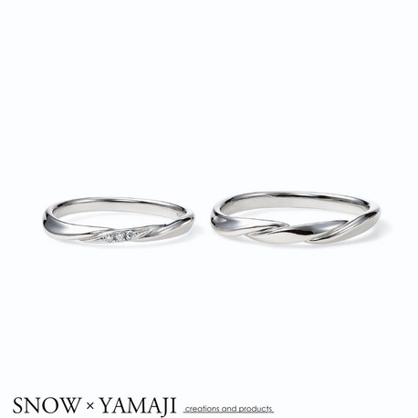 SNOW×YAMAJI(スノウ広島本通店・ヤマジジュエリーファクトリー岡山本店):【新作】指長、手元美人になれる「風のゆびわ」