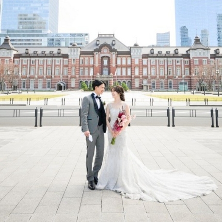 サンス・エ・サヴール／Ｈｉｒａｍａｔｓｕ　Ｗｅｄｄｉｎｇ：【東京駅1分！抜群のアクセス】遠方ゲストも喜ぶ眺望×美食体験