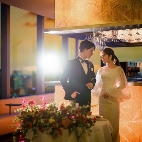 サンス・エ・サヴール／Ｈｉｒａｍａｔｓｕ　Ｗｅｄｄｉｎｇ：披露パーティのみ＊20名から貸切×料理重視×高層階の絶景体験
