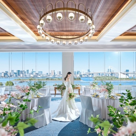 ヒルトン東京お台場：【最大110万優待】絶景チャペル感動体験＆シェフお勧め豪華試食