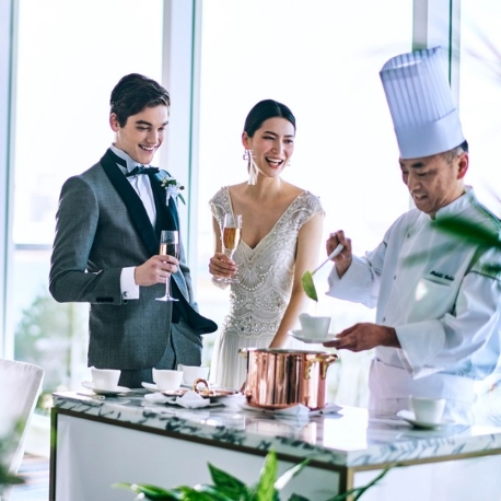 ヒルトン東京お台場：AMがお勧め◎【祝日限定】豪華無料試食×感動挙式 ＆ドレス特典