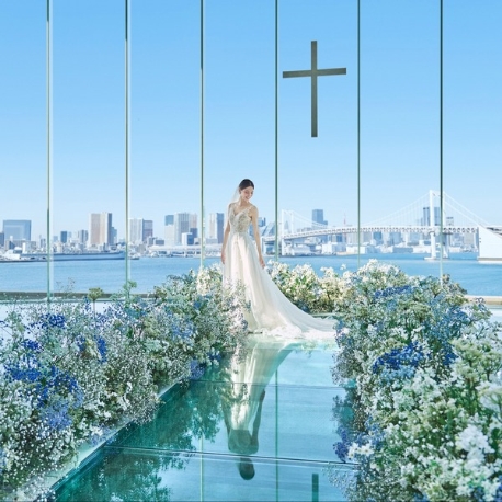 ヒルトン東京お台場：チャペル体験×デザート試食 ヒルトンWDまるっと体験フェア