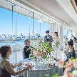 ヒルトン東京お台場：【最大130万優待】絶景チャペル＆海が見える会場体験♪試食付