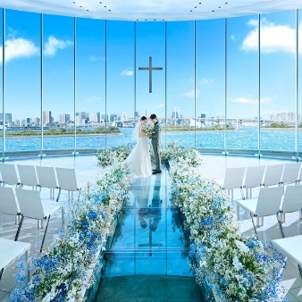 ヒルトン東京お台場：【GW限定BIG/最大110万優待◎ 】感動チャペル＆国産牛網焼き試食