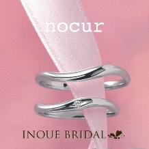 INOUE BRIDAL(イノウエ):【ノクルは統一価格で1本12万円★】高品質プラチナ!シンプル定番デザインリング
