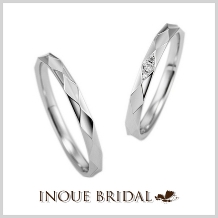 ＩＮＯＵＥ　ＢＲＩＤＡＬ（イノウエ）:【ペアで10万円台】シンプルで上品なリング★老舗PILOTプロデュース