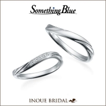 ＩＮＯＵＥ　ＢＲＩＤＡＬ（イノウエ）:【幸せになるおまじないサムシングブルー★°＋】リング内側にサファイアが♪