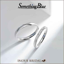 【サムシングブルー】内側にサファイア付♪13万2000円の統一価格★°＋