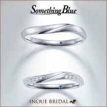 【上質な着け心地にもこだわり】自然に綺麗に見せてくれるサムシングブルーのリング