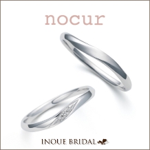INOUE BRIDAL(イノウエ):【新作!】シンプルな細身のやわらかウェーブライン☆゜。
