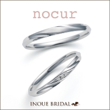 INOUE BRIDAL(イノウエ):【新作!ペアで10万台】ノクルは普遍的なデザインと確かな品質☆゜。